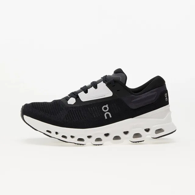 ON Running Women's Cloudstratus 3 Road Running Shoes - Black/Frost -  Size: UK 8