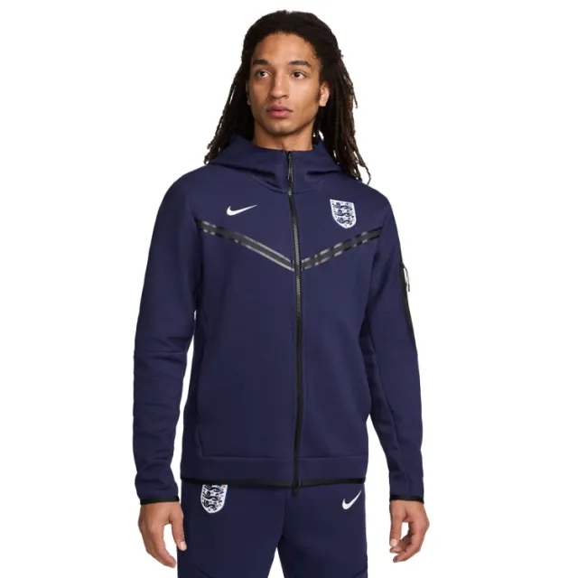 Nike England 2024 NSW Tech Fleece FZ Hoodie