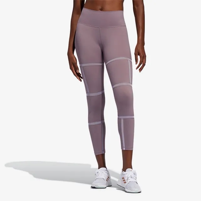adidas Womens Believe This Geo Mesh Long Tight