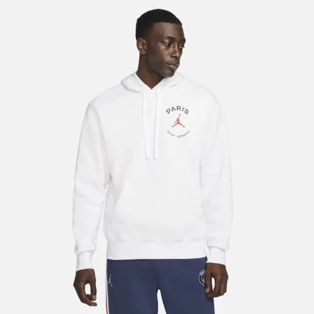 Nike Air Jordan PSG Fleece Hoodie Mens - Grey