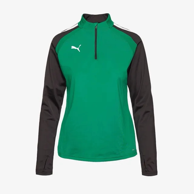 Puma Womens teamLIGA 1 4 Zip Training Top