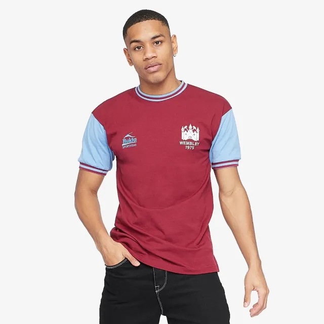 Score Draw West Ham United 1975 FA Cp Final Bukta Shirt