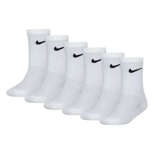 Nike Younger Kids Crew Socks 6PK 4 5Y