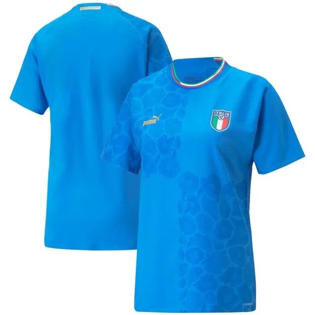 Puma Italy Womens SS Player Issue Home Shirt 2022