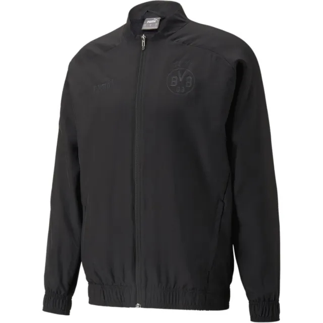 Puma Borussia Dortmund Prematch Jacket - Black