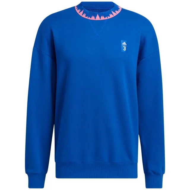 adidas - Juventus Lifestyler Crew Sweatshirt Royal Official 2022 / 23