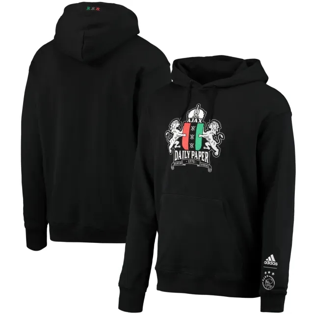 2022-23 Ajax adidas x Daily Paper Graphic Hooded Top - (3XL)