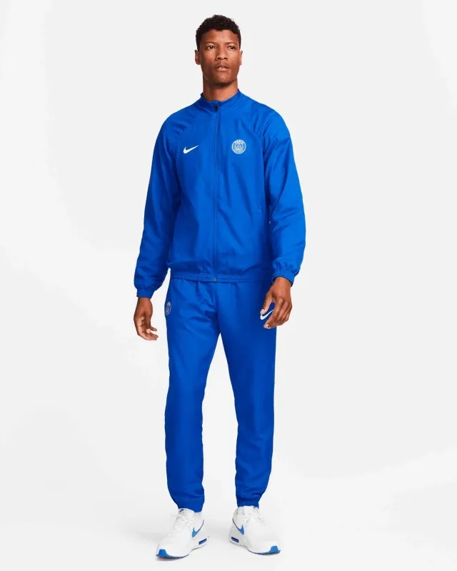 Nike Paris Saint Germain 22 23 Champions League Dri Fit Strike Warm Up Tracksuit