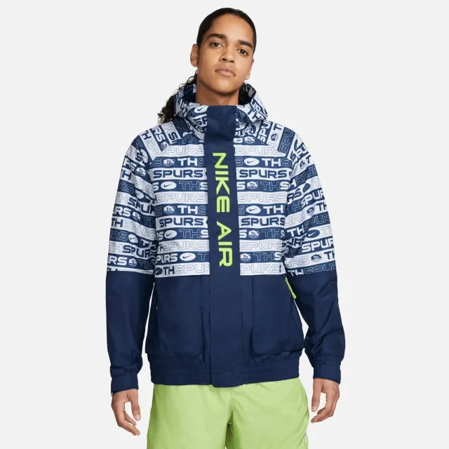 Nike Tottenham NSW Nike Air Woven Hooded Jacket - Blue 2022-2023