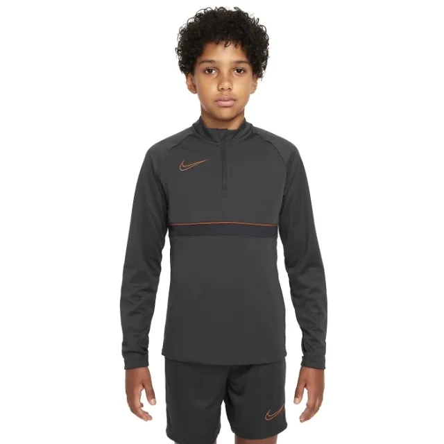 Nike - JUNIOR Grey Dri-FIT Academy Sweatshirt