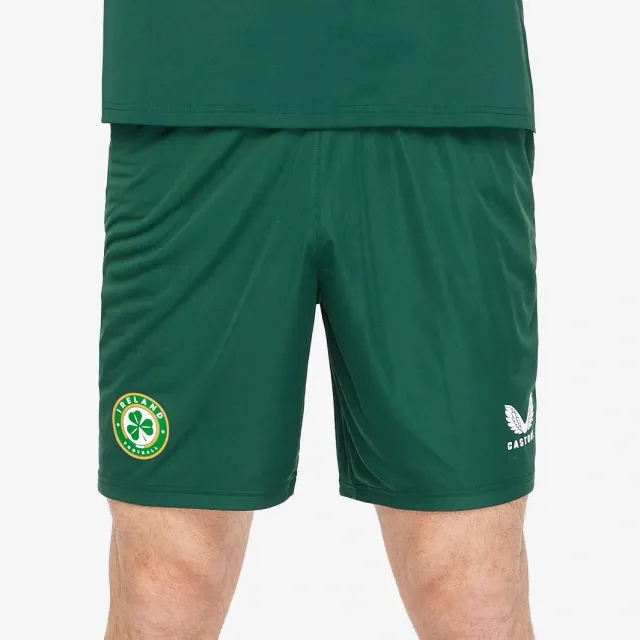 Castore Republic of Ireland Boys Home Shorts 2023