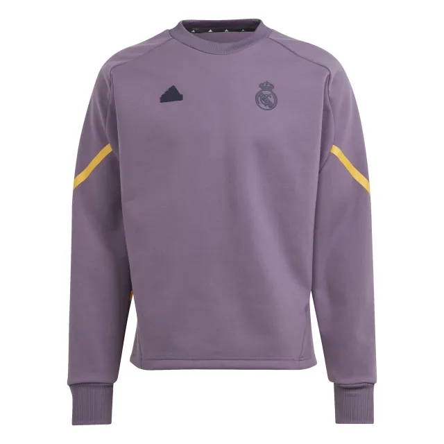Real Madrid adidas D4GMD Travel Sweatshirt - Purple