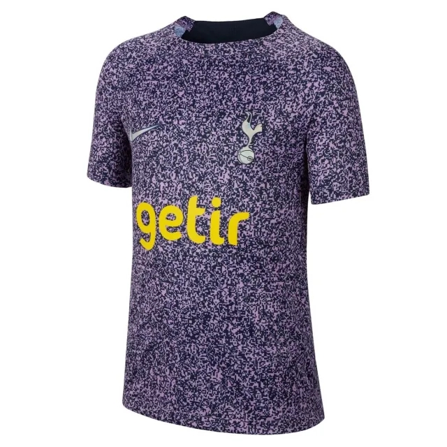 Tottenham Hotspur Nike Academy Pro Short Sleeve Top - Dark Purple - Kids