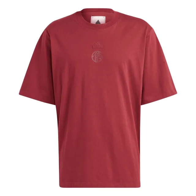 FC Bayern adidas Lifestyler Oversize T-Shirt - Red