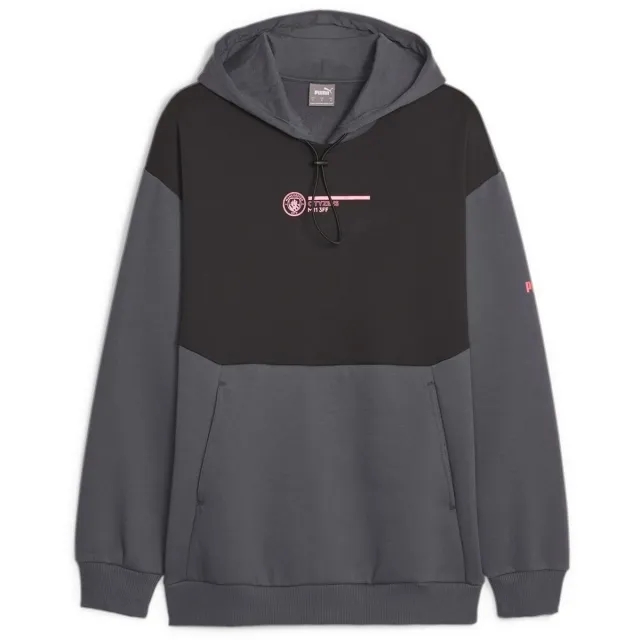 Manchester City Puma FtblCulture Hoodie - Dark Grey