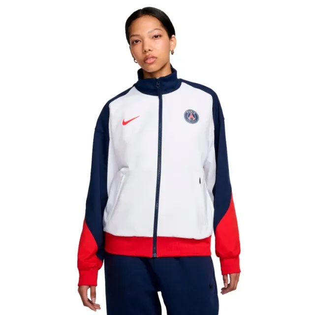 Nike Paris Saint-Germain Anthem Jacket 2024 Womens - White