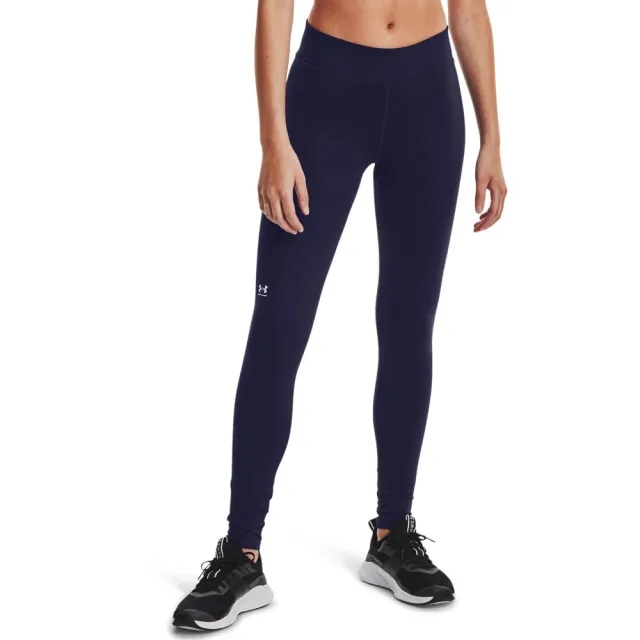 Under Armour Women's ColdGear® Leggings Midnight Navy / White M