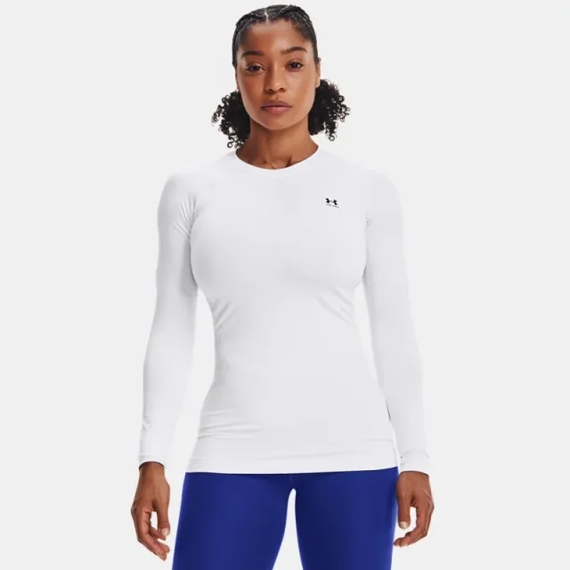 Under Armour Women's ColdGear® Crew White / Black XS