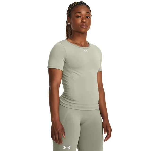 T-Shirt Under Armour Train Seamless Ss Green S
