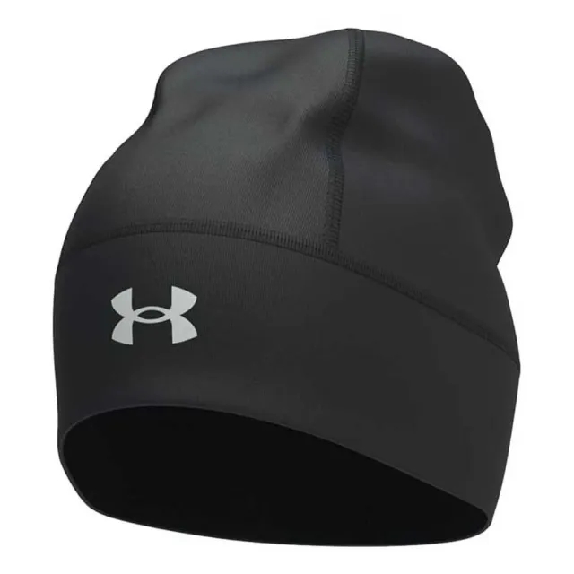 Men's  Under Armour  Storm Launch Beanie Black / Black / Reflective OSFM