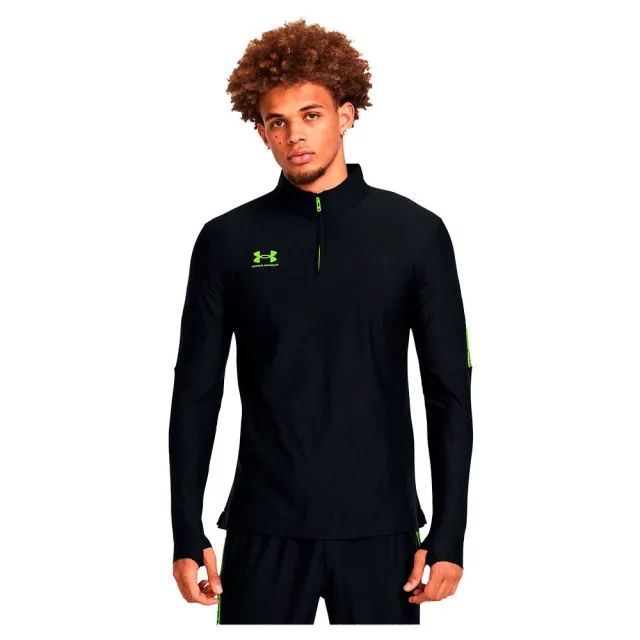 Under Armour Challenger Pro Half Zip Sweatshirt  - Black