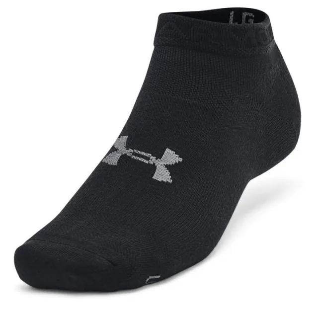Under Armour Essential Low Cut 3pk - Black
