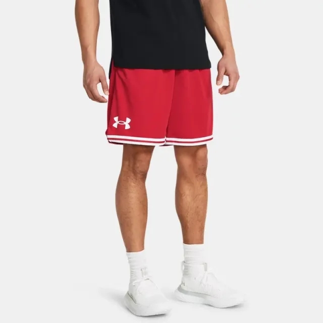 Men's  Under Armour  Perimeter 10 Shorts Red / White XXL