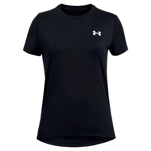 Girls'  Under Armour  Knockout T-Shirt Black / White YXS (48 - 50 in)