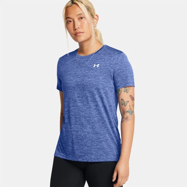 Women's  Under Armour  Tech™ Twist Short Sleeve Tech Blue / White XXL