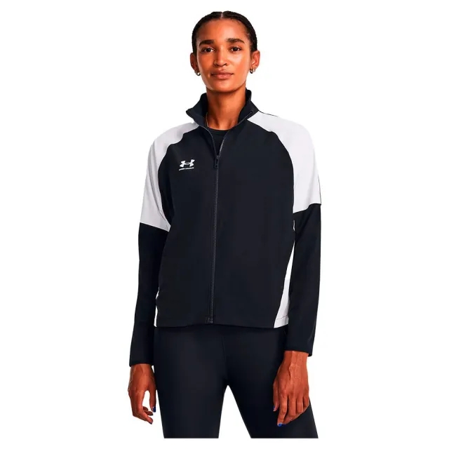Women's  Under Armour  Challenger Pro Track Jacket Black / White XXL
