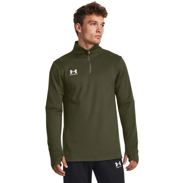 Men's  Under Armour  Challenger Midlayer Marine OD Green / White XXL