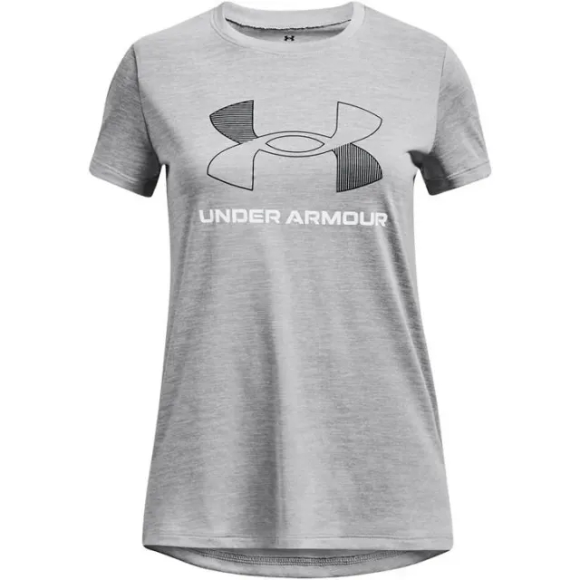 Under Armour Armour Ua Tech Bl Twist Ss T-Shirt Girls - Grey