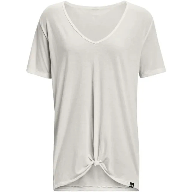 Under Armour Armour Pjt Rck Completer Deep V T Gym Top Womens - White