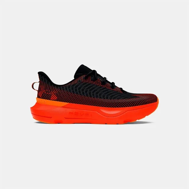 Under Armour infinite pro fire trainers in black multi