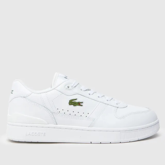 Lacoste t-clip set trainers in white