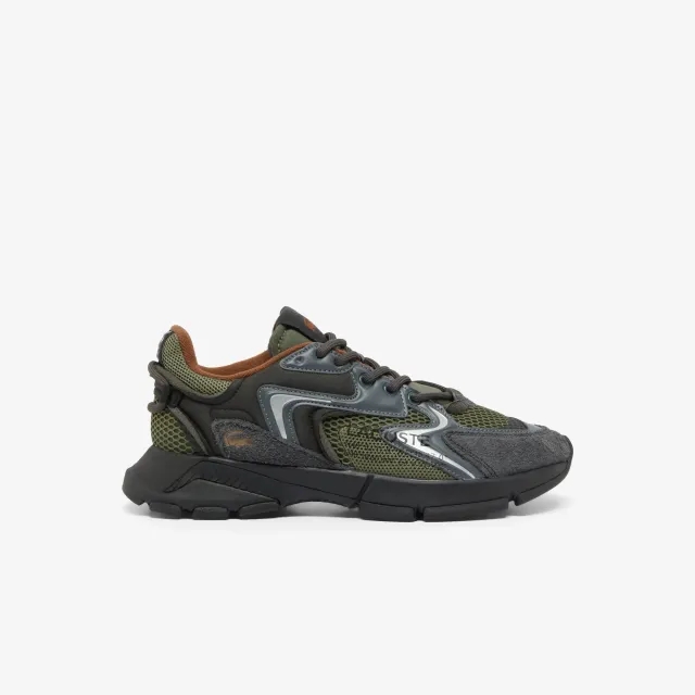 Lacoste Men's L003 Neo Sneakers - Dark Green / Black