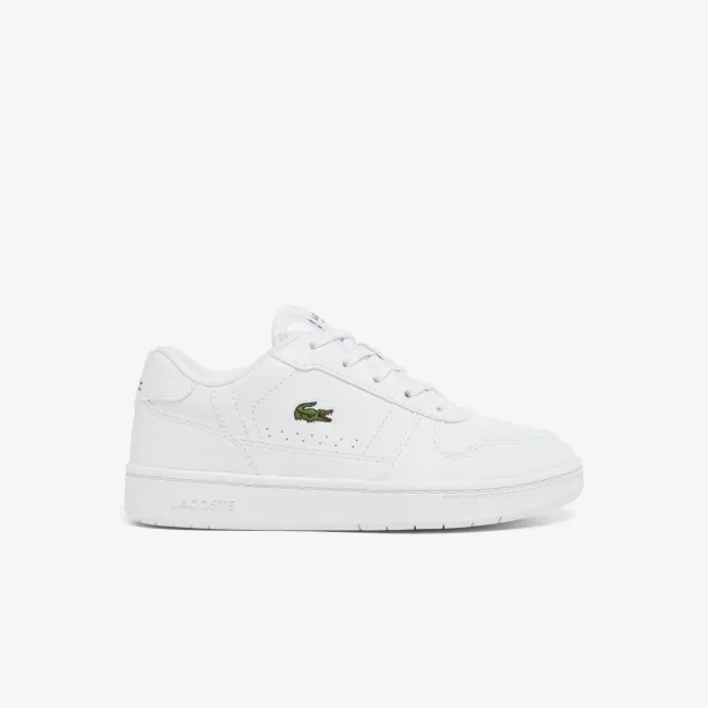 Lacoste Children's T-Clip Set Trainers - White