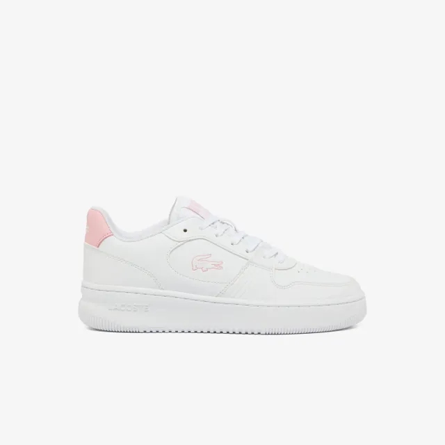 Lacoste Junior's L001 Set Sneakers - White & Light Pink