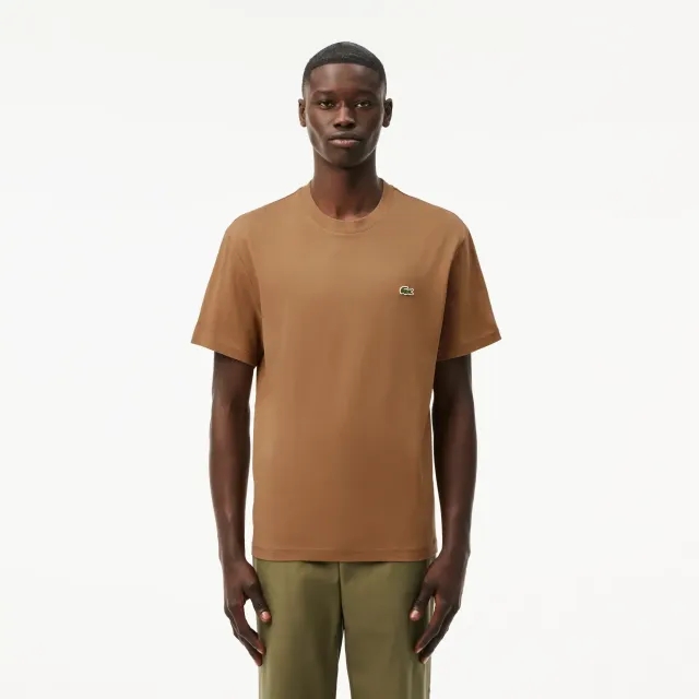 Lacoste Cotton T-shirt - Brown