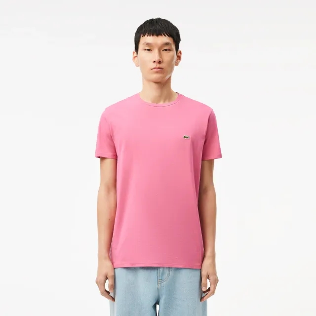 Lacoste Cotton Pima T-shirt - Reseda Pink