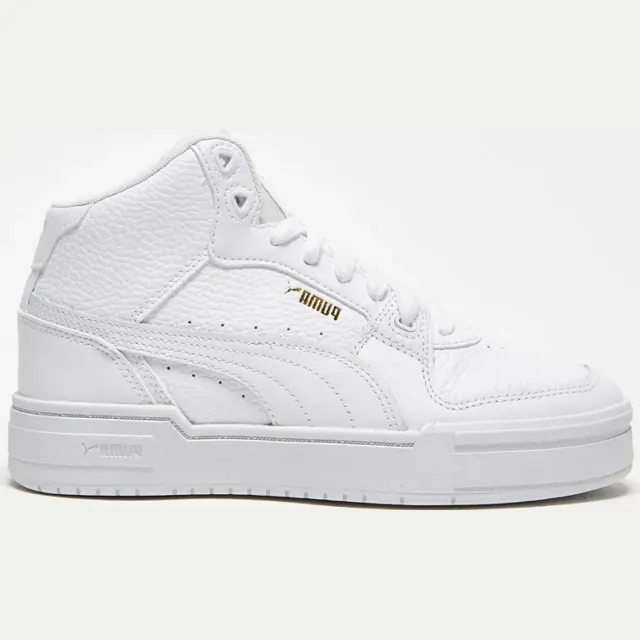 Puma Unisex CA Pro Mid Sneakers - White Leather