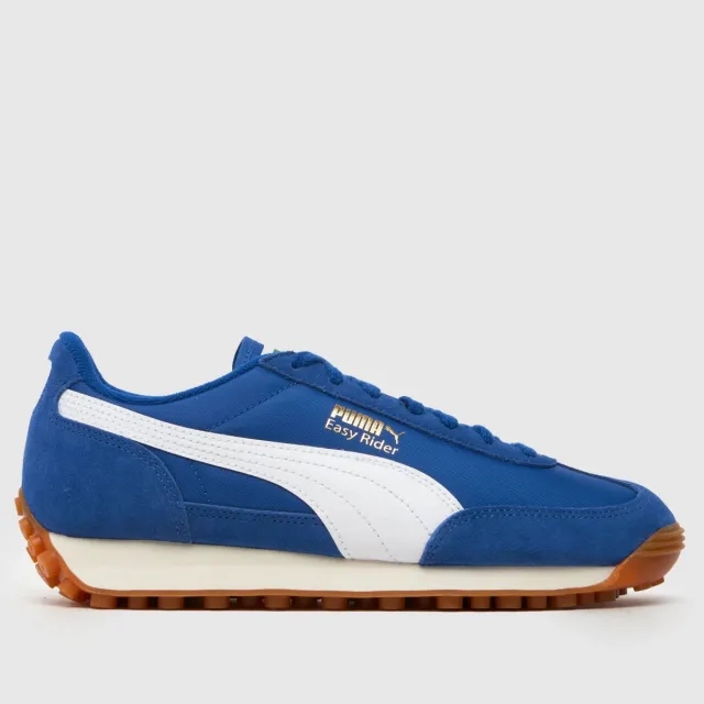 Puma Junior Easy Rider Trainer - Blue - Size 5 - Blue