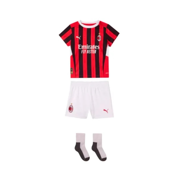 Puma AC Milan Mens SS Home Mini Kit 2024/25