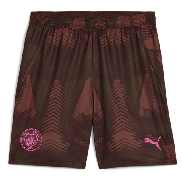 Puma Manchester City Mens Goalkeeper Home Shorts 2024/25