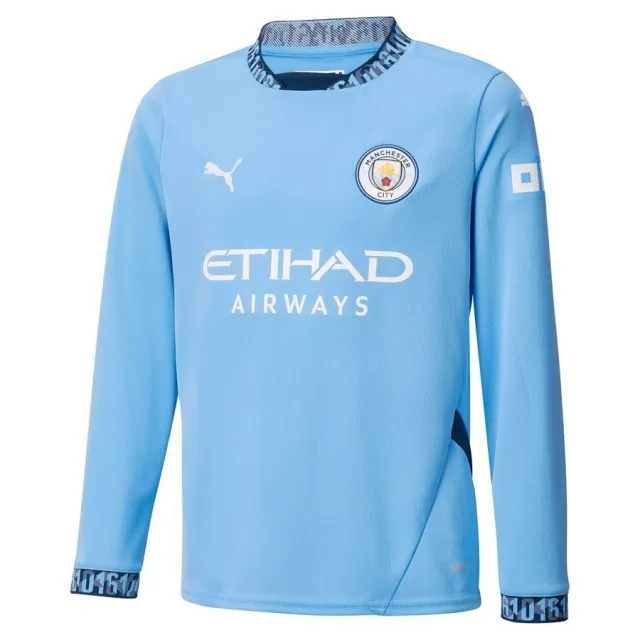 Puma Manchester City Kids LS Home Shirt 2024/25