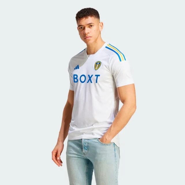 adidas Leeds United FC 23/24 Home Jersey