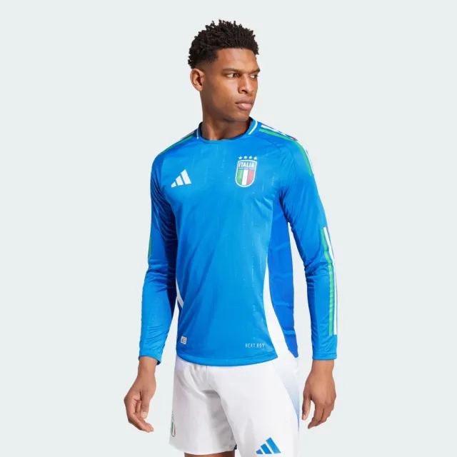 adidas Italy Mens LS Player Issue Home Shirt 2024