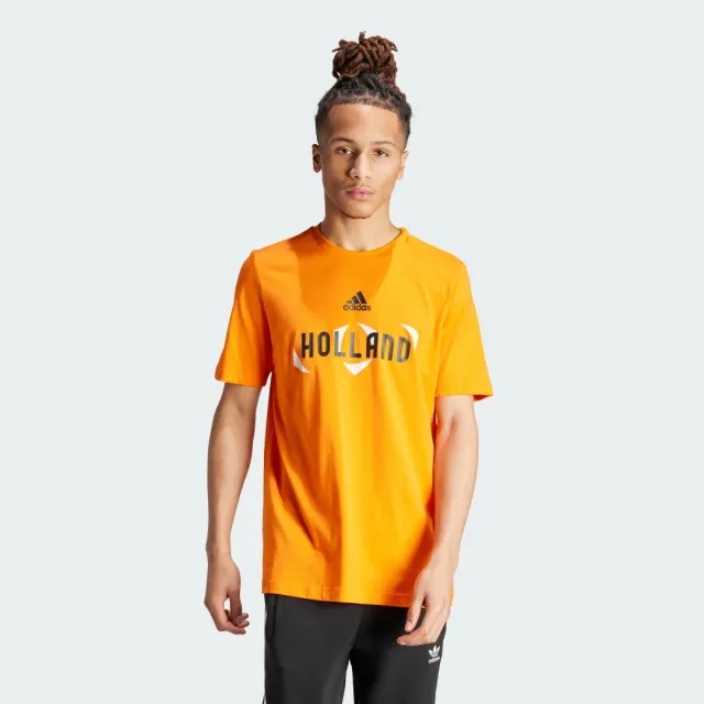 Adidas Performance Uefa Euro24 Holland T-Shirt-Orange