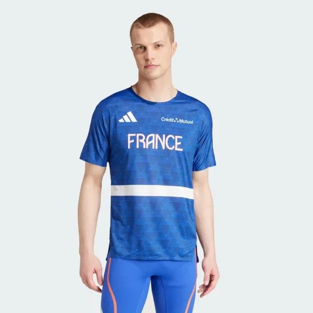 adidas Team France Athletisme T Shirt