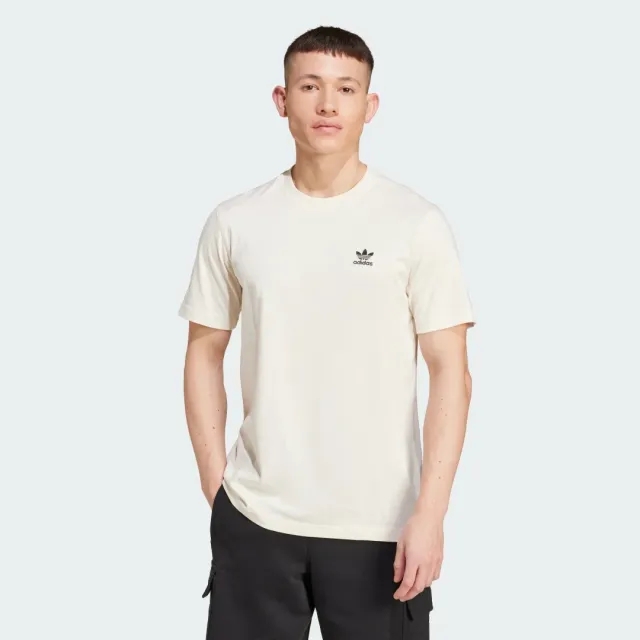 adidas Originals Trefoil Essentials T-Shirt - Beige - Size 2XL - Beige